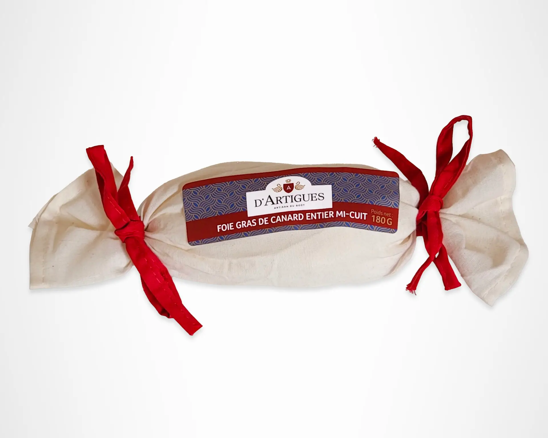 Foie Gras de Canard entier mi-cuit <span class="trad">TRADITION</span> "au torchon"<br><span class="title-detail"> sous-vide</span>